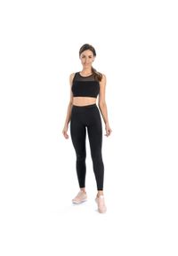 TEYLI - Legginsy na siłownię damskie Teyli Push Up. Kolor: czarny. Materiał: elastan, bawełna. Sport: fitness