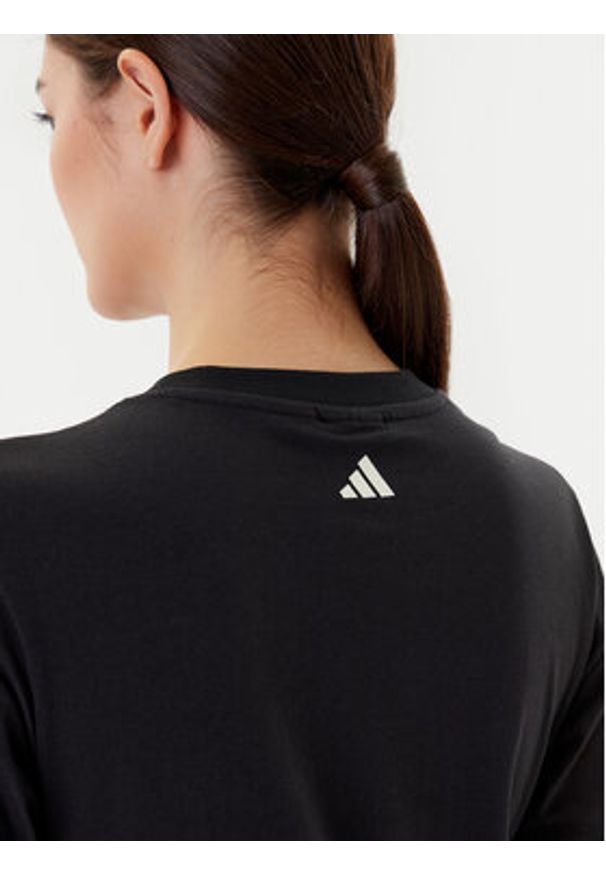 Adidas - adidas T-Shirt FARM Graphic JV8609 Czarny Regular Fit. Kolor: czarny. Materiał: bawełna