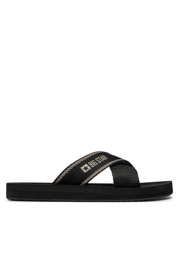 BIG STAR SHOES - Klapki Big Star Shoes. Kolor: czarny