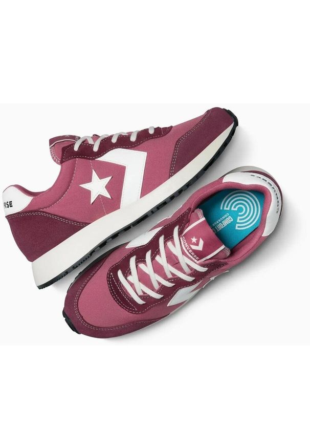 Buty sportowe Converse Omega Trainer. Kolor: różowy. Materiał: zamsz, materiał. Sport: fitness