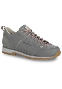 Buty trekkingowe damskie Dolomite Cinquantaquattro Low EVO. Zapięcie: sznurówki. Kolor: szary. Materiał: zamsz, materiał, skóra. Szerokość cholewki: normalna