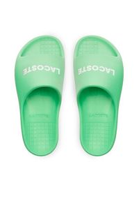 Lacoste Klapki Branded Serve Slide 2.0 747CMA0015 Zielony. Kolor: zielony #5
