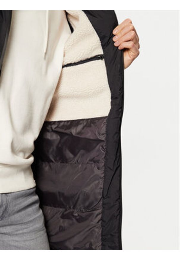 Schott NYC Parka BLADEN2 Czarny Regular Fit. Kolor: czarny. Materiał: syntetyk