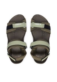 Adidas - adidas Sandały Terrex Hydroterra JR8411 Khaki. Kolor: brązowy. Materiał: materiał #2