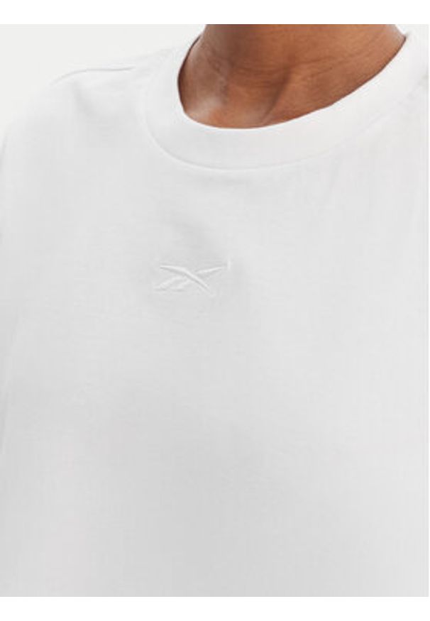 Reebok T-Shirt Reebok x Ewa Chodakowska RK25612CCW Biały Relaxed Fit. Kolor: biały. Materiał: bawełna