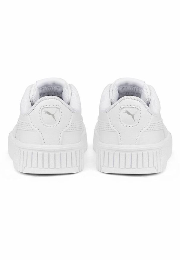 Puma - Niemowlęce sneakersy Carina 2.0 AC PUMA White Silver Gray. Kolor: biały, wielokolorowy, szary