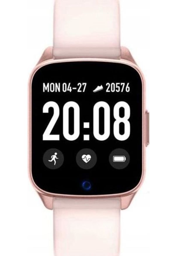 Smartwatch Rubicon ZR606D Różowy. Rodzaj zegarka: smartwatch. Kolor: różowy