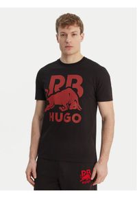 Hugo - HUGO T-Shirt Dlix_RB 50559696 Czarny Regular Fit. Kolor: czarny. Materiał: bawełna #1