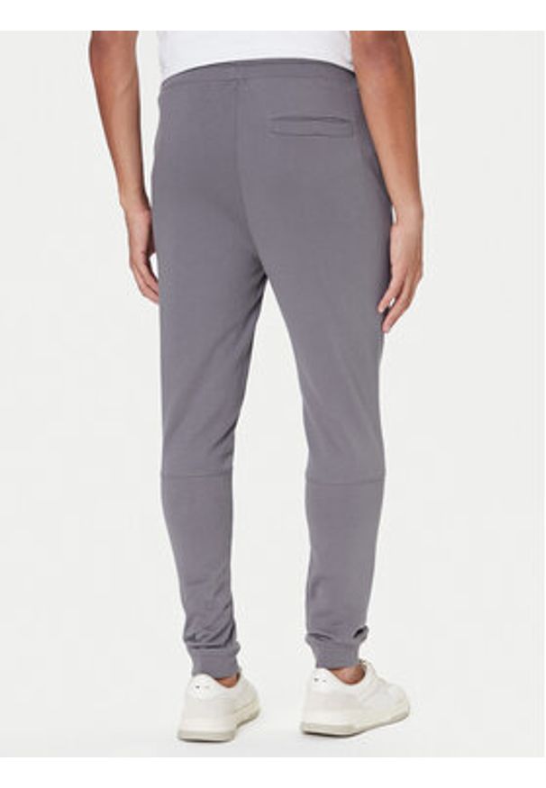 BOSS Spodnie dresowe Sestart 50509303 Szary Regular Fit. Kolor: szary. Materiał: bawełna