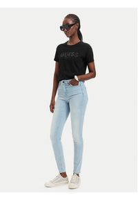 Guess T-Shirt W6GI15 K3035 Czarny Regular Fit. Kolor: czarny. Materiał: bawełna #5