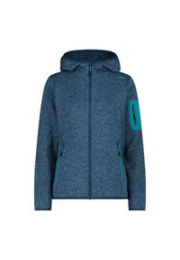 Bluza damska turystyczna CMP 3H19826. Kolor: niebieski. Materiał: polar. Sport: turystyka piesza #1