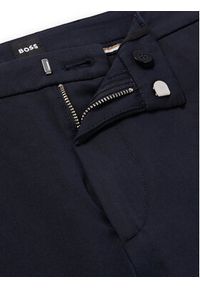 BOSS - Boss Spodnie materiałowe Kaito1_T 50487754 Granatowy Slim Fit. Kolor: niebieski. Materiał: bawełna, syntetyk #4