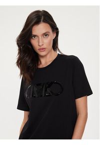 MICHAEL Michael Kors T-Shirt MS451EA97J Czarny Regular Fit. Kolor: czarny. Materiał: bawełna #4