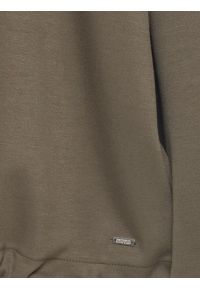 Big-Star - Bluza damska z wiskozy khaki Lunara 303. Kolor: zielony. Materiał: wiskoza. Styl: elegancki, klasyczny #2