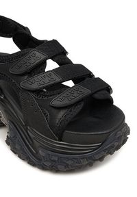 Buffalo Sandały Cerbo Sandal Track 1602366 Czarny. Kolor: czarny. Materiał: materiał #3