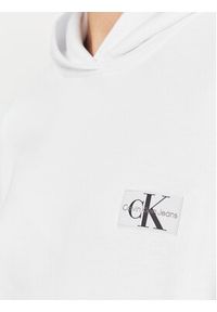 Calvin Klein Jeans Bluza J20J222732 Biały Regular Fit. Kolor: biały. Materiał: bawełna #2