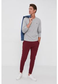 Polo Ralph Lauren - Spodnie. Kolor: czerwony. Wzór: gładki #3