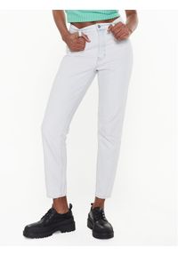 Calvin Klein Jeans Jeansy J20J220859 Biały Mom Fit. Kolor: biały #1
