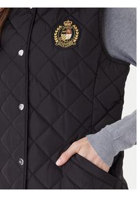 Lauren Ralph Lauren - LAUREN RALPH LAUREN Bezrękawnik 297951276005 Czarny Straight Fit. Kolor: czarny. Materiał: syntetyk. Długość rękawa: bez rękawów