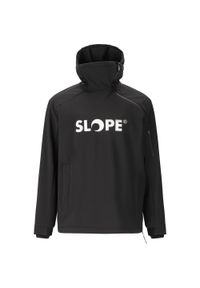 SLOPE - Kurtka narciarska Slope Fletcher Softshell W-PRO 8000. Kolor: czarny. Materiał: softshell. Sport: narciarstwo #1