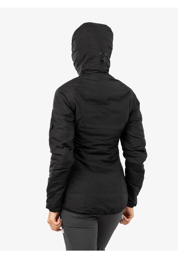 Kurtka ocieplana damska Helikon-Tex Wolfhound Hoodie. Kolor: czarny. Sport: turystyka piesza