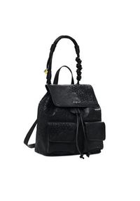 Desigual Plecak 26SAKP35 Czarny. Kolor: czarny. Materiał: materiał #4