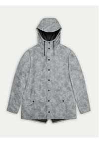 Rains Kurtka przeciwdeszczowa Jacket W3 12010 Szary Regular Fit. Kolor: szary. Materiał: syntetyk #5