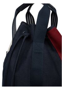 TOMMY HILFIGER - Tommy Hilfiger Plecak Hertiage Logo Patch Crossbody Sling Bag AM0AM14264 Granatowy. Kolor: niebieski. Materiał: materiał #6
