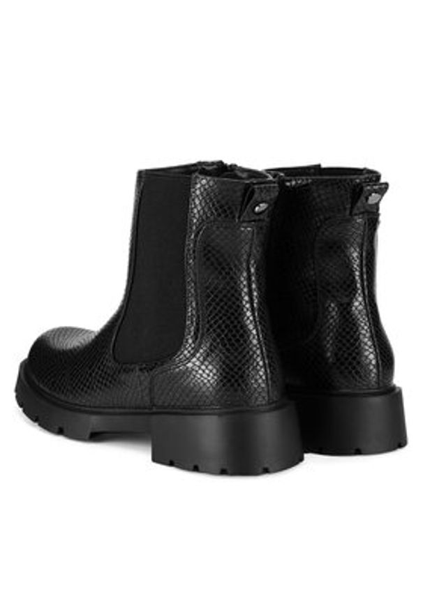 Jenny Fairy Botki WS6307-06 Czarny. Kolor: czarny. Materiał: skóra