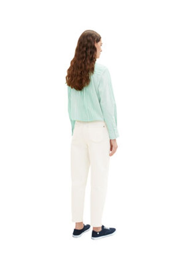 Tom Tailor Jeansy 1035538 Écru Slim Fit