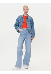 Hugo - HUGO Kurtka jeansowa Lou 50541559 Niebieski Regular Fit. Kolor: niebieski. Materiał: bawełna