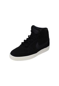 Buty do chodzenia damskie Nike Wmns Ebernon Mid Se. Zapięcie: sznurówki. Kolor: czarny. Materiał: materiał. Szerokość cholewki: normalna. Sport: turystyka piesza
