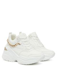 DeeZee Sneakersy AM25240 Biały. Kolor: biały. Materiał: skóra #4