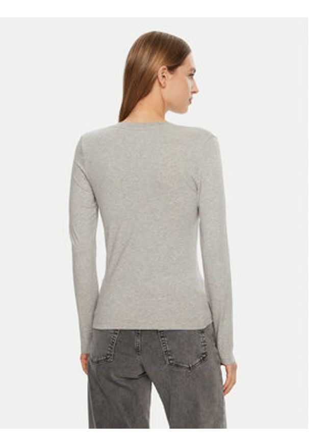 Guess Bluzka W4YI21 J1314 Szary Regular Fit. Kolor: szary. Materiał: bawełna