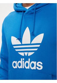 Adidas - adidas Bluza adicolor Classics Trefoil IM9410 Niebieski Regular Fit. Kolor: niebieski. Materiał: bawełna #5