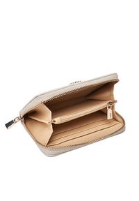 Guess Duży Portfel Damski Laurel II Slg SWBG74 59140 Écru. Materiał: skóra