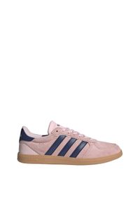 Adidas - Buty Breaknet Sleek. Kolor: brązowy, niebieski, wielokolorowy, różowy. Wzór: gładki. Styl: klasyczny, sportowy