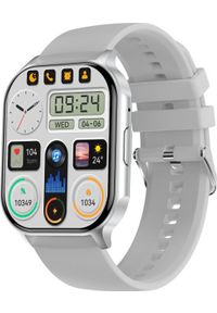 Smartwatch Hagen HC85.111.5311 Srebrny. Rodzaj zegarka: smartwatch. Kolor: srebrny