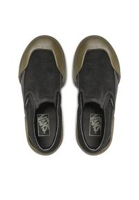 Vans Tenisówki Classic Slip-On VN0A5JLYBMV1 Czarny. Zapięcie: bez zapięcia. Kolor: czarny. Materiał: zamsz, skóra