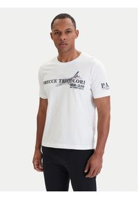 Aeronautica Militare T-Shirt 261TS2541UJ00727 Biały Regular Fit. Kolor: biały. Materiał: bawełna #1