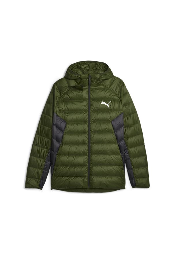 Kurtka Puma Packlite Down, Mężczyźni. Kolor: zielony. Materiał: puch