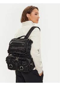 Desigual Plecak 24SAKY18 Czarny. Kolor: czarny. Materiał: materiał #1