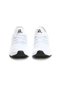 Born2be - Białe Buty Sportowe Blossom Spring. Wysokość cholewki: przed kostkę. Zapięcie: bez zapięcia. Kolor: biały. Materiał: materiał, guma, jeans. Szerokość cholewki: normalna #4