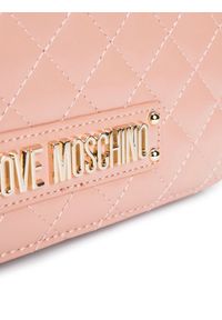 Love Moschino Torebka "Quilted" | JC4118PP17LA | Quilted Nappa Rosa | Kobieta | Różowy. Kolor: różowy. Materiał: skórzane. Rodzaj torebki: przez ramię