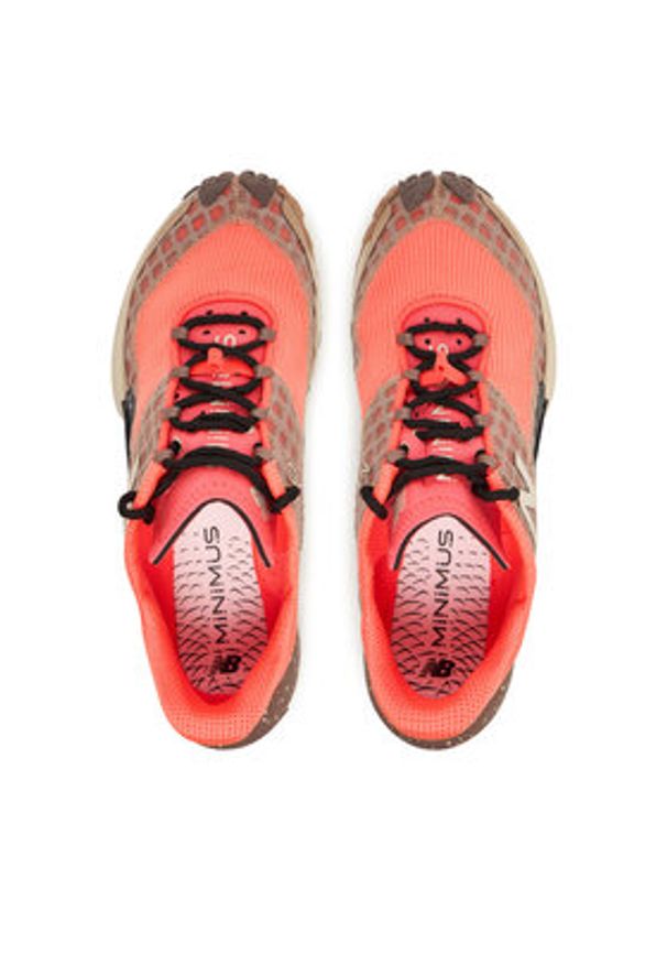 New Balance Buty do biegania Minimus Trail MTM10CH1 Pomarańczowy. Kolor: pomarańczowy. Materiał: mesh