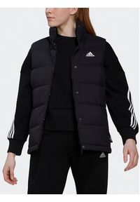 Adidas - adidas Kamizelka Helionic Down Vest HG6280 Czarny Regular Fit. Kolor: czarny. Materiał: syntetyk #6