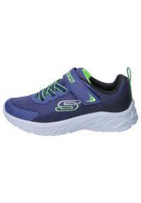 skechers - Buty SKECHERS 403924L Niebieski. Zapięcie: rzepy. Kolor: niebieski. Materiał: syntetyk, tkanina, materiał. Szerokość cholewki: normalna. Model: Skechers Sport. Sport: turystyka piesza