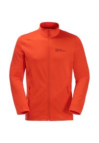 Bluza polarowa męska Jack Wolfskin Kolbenberg. Kolor: wielokolorowy. Materiał: polar. Sport: turystyka piesza