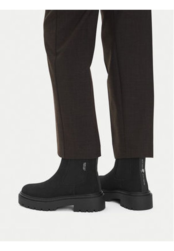 Beverly Hills Polo Club Sztyblety CEO-HY25713-2 Czarny. Kolor: czarny. Materiał: materiał