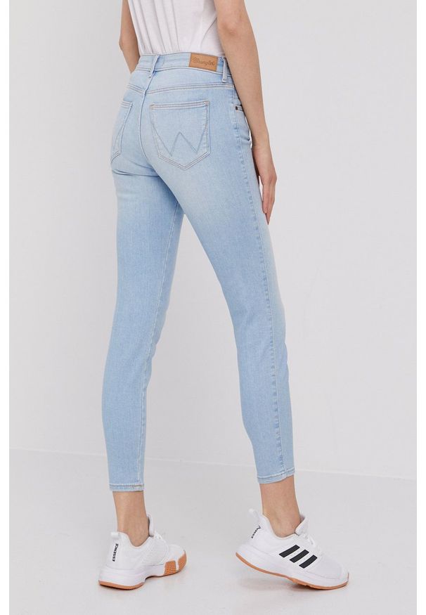 Wrangler - Jeansy 635. Kolor: niebieski